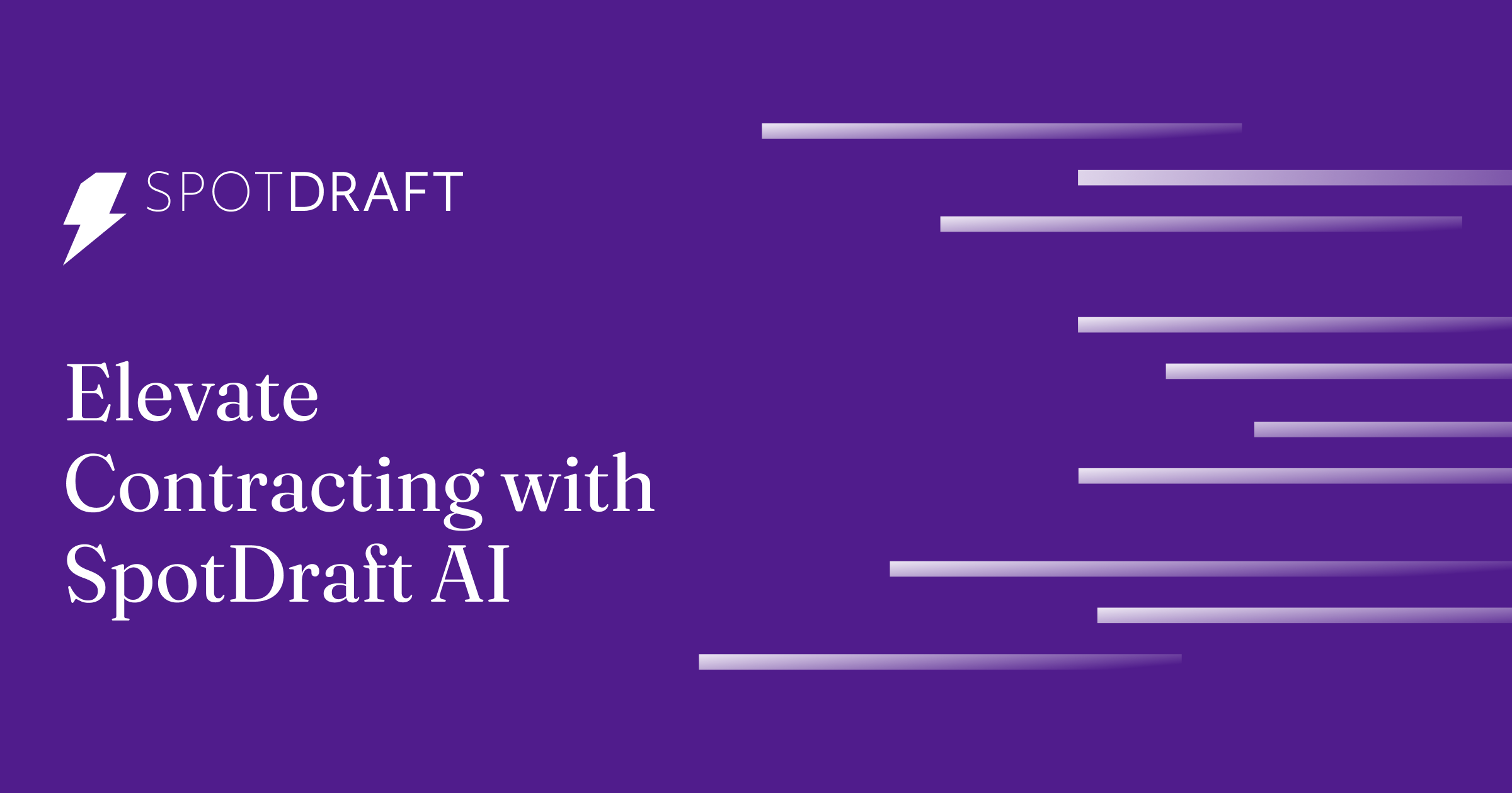 Smarter Contract Management With SpotDraft AI Smarter contract management with spotdraft ai